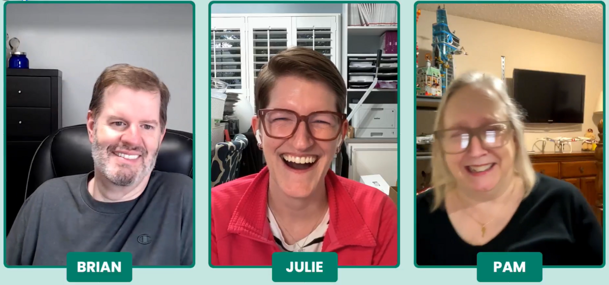 Brian, Julie and Pam on Catalog Flip Brian, Julie and Pam on Catalog Flip