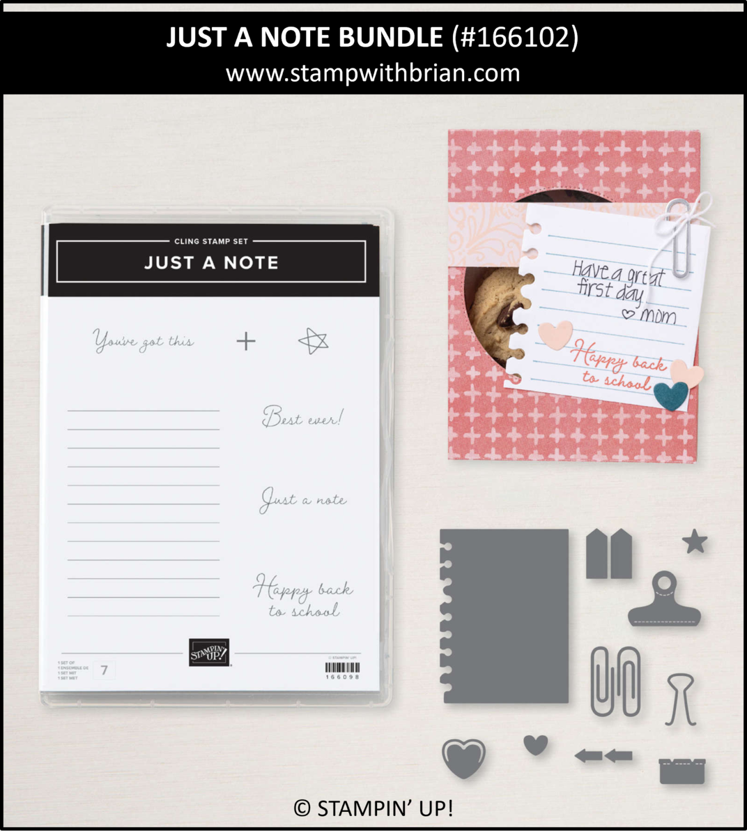 Back to School with Stampin' Up!'s Just a Note Bundle – STAMP WITH