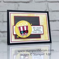 Poppin' By, Stampin' Up!, Brian King, fun popcorn card