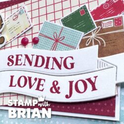 Fluffy Squirrel Bundle, Traditional Labels Bundle, North Pole Delivery Designer Series Paper, Post Paper, Stampin' Up!, Brian King