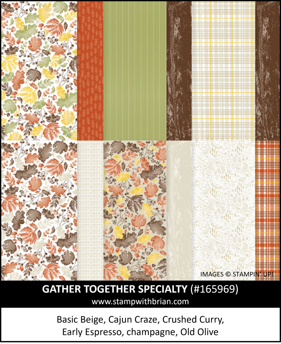Gather Together Specialty Designer Series Paper, Stampin' Up!, 165969