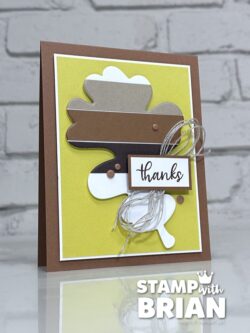 Gathering Moments Dies, Sign Design, Stampin' Up!, Brian King