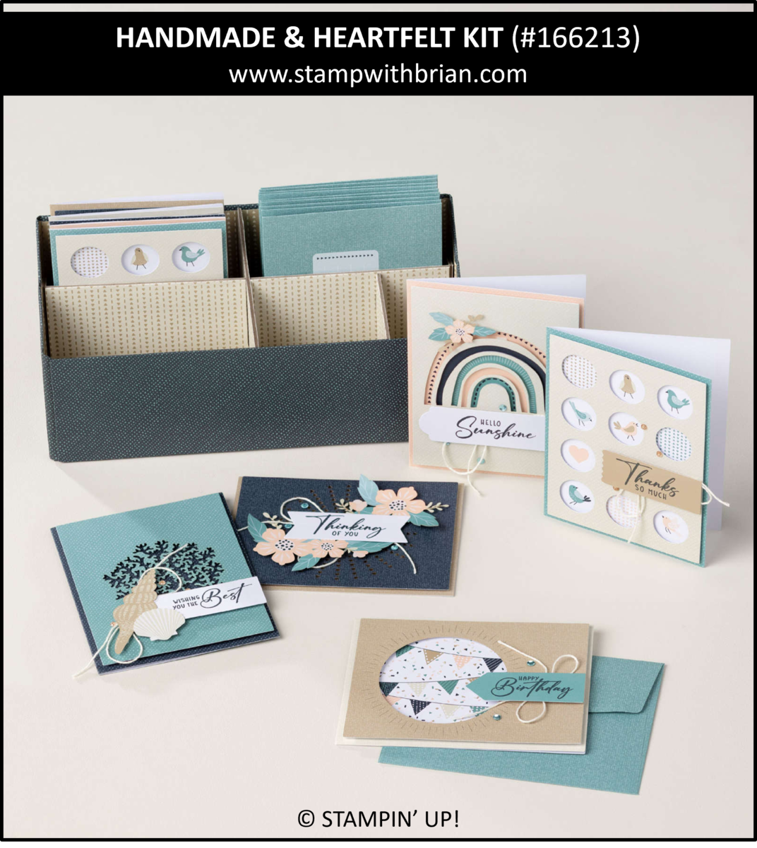 Handmade & Heartfelt Kit, Stampin' Up!, 166213 Handmade & Heartfelt Kit, Stampin' Up!, 166213