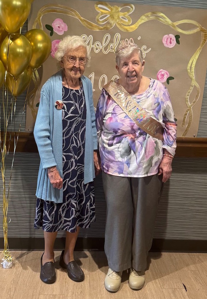 Ms. Goldie's 100th birthday celebration 2 Ms. Goldie's 100th birthday celebration 2