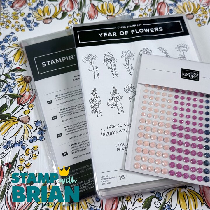 Brian's “Flowers, Flowers, Flowers” Blog Candy Giveaway – STAMP