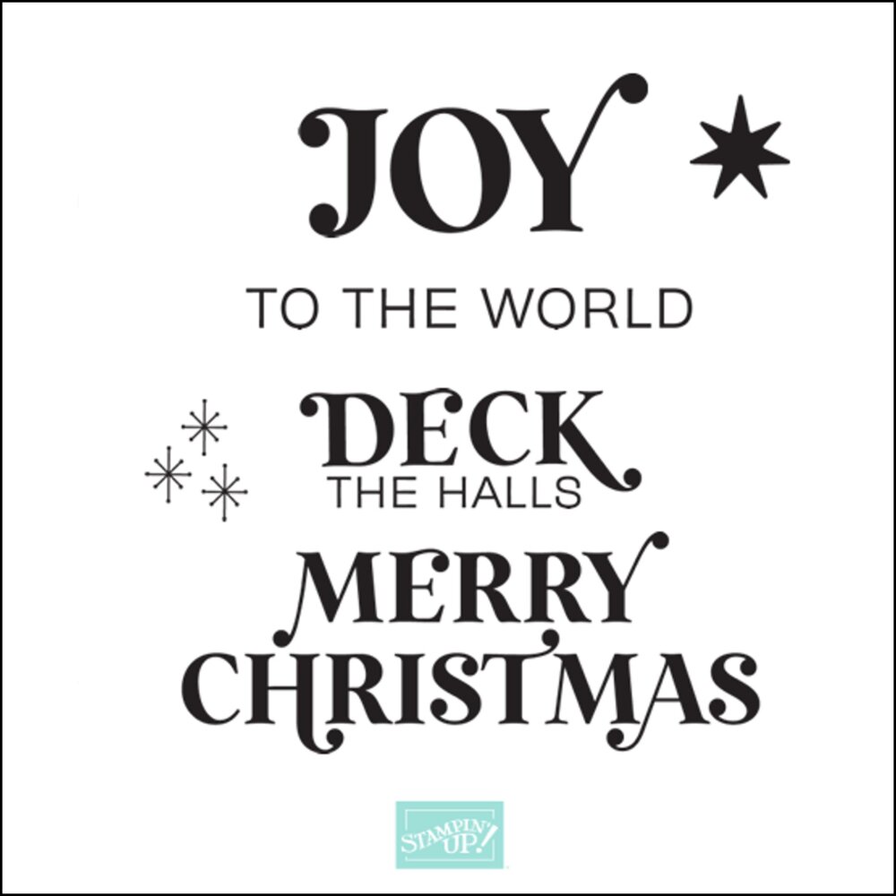 Cozy Christmas Paper Pumpkin kit - accompanying stamp set, Stampin' Up!, Brian King Cozy Christmas Paper Pumpkin kit - accompanying stamp set, Stampin' Up!, Brian King