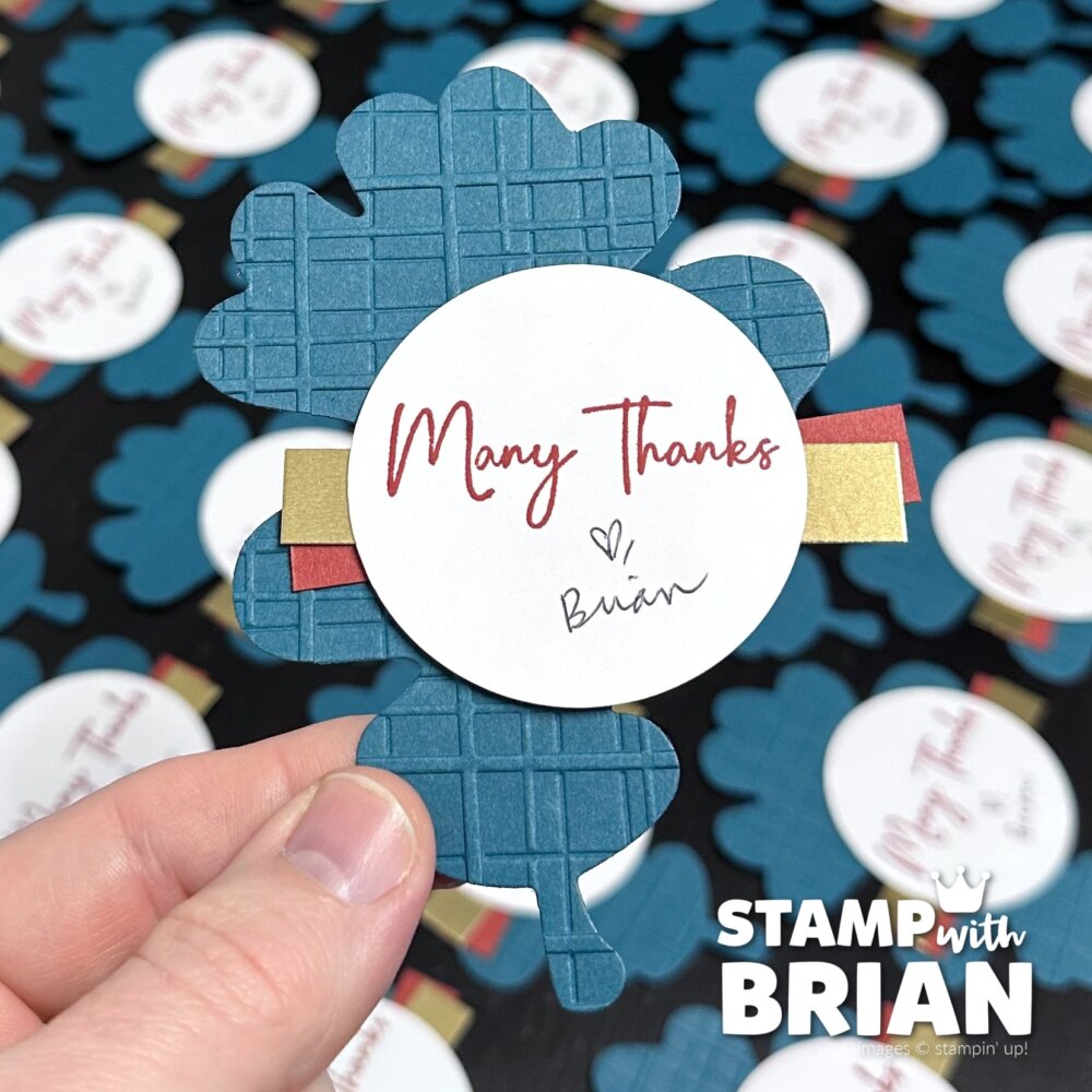 Gathering Moments Bundle, thank you tag, Stampin' Up!, Brian King