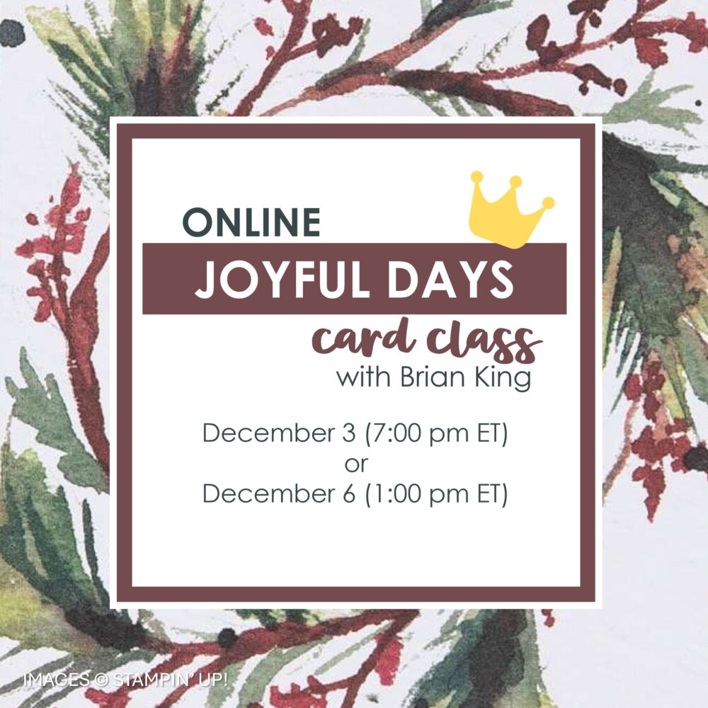 Joyful Days Online Class, Brian King Joyful Days Online Class, Brian King