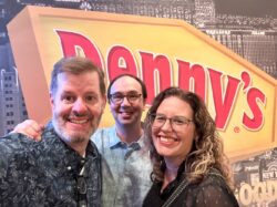 dinner at America's diner with Emma