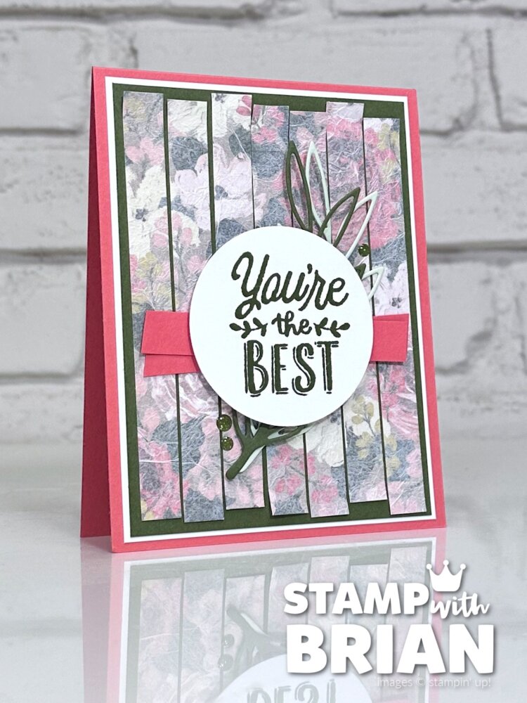 Texture, Layers and a Touch of Beauty – STAMP WITH BRIAN