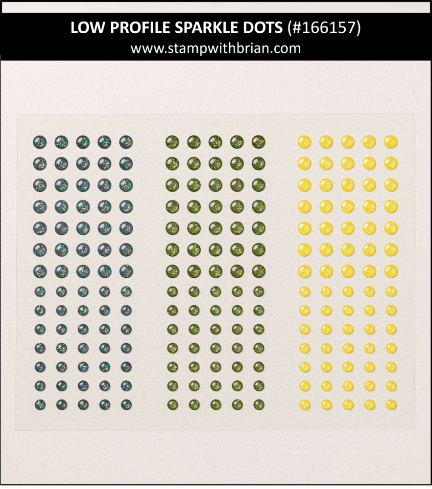 Low Profile Sparkle Dots, Stampin' Up! 166157