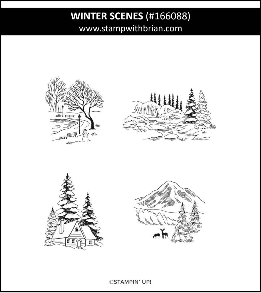 Winter Scenes, Stampin' Up!, 166088