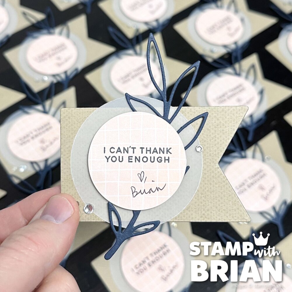 Thank You Tags with 6 New Online Exclusives Products – STAMP WITH