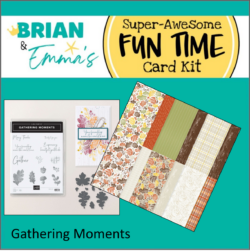 Gathering Moments Super-Awesome Fun Time Card Kit
