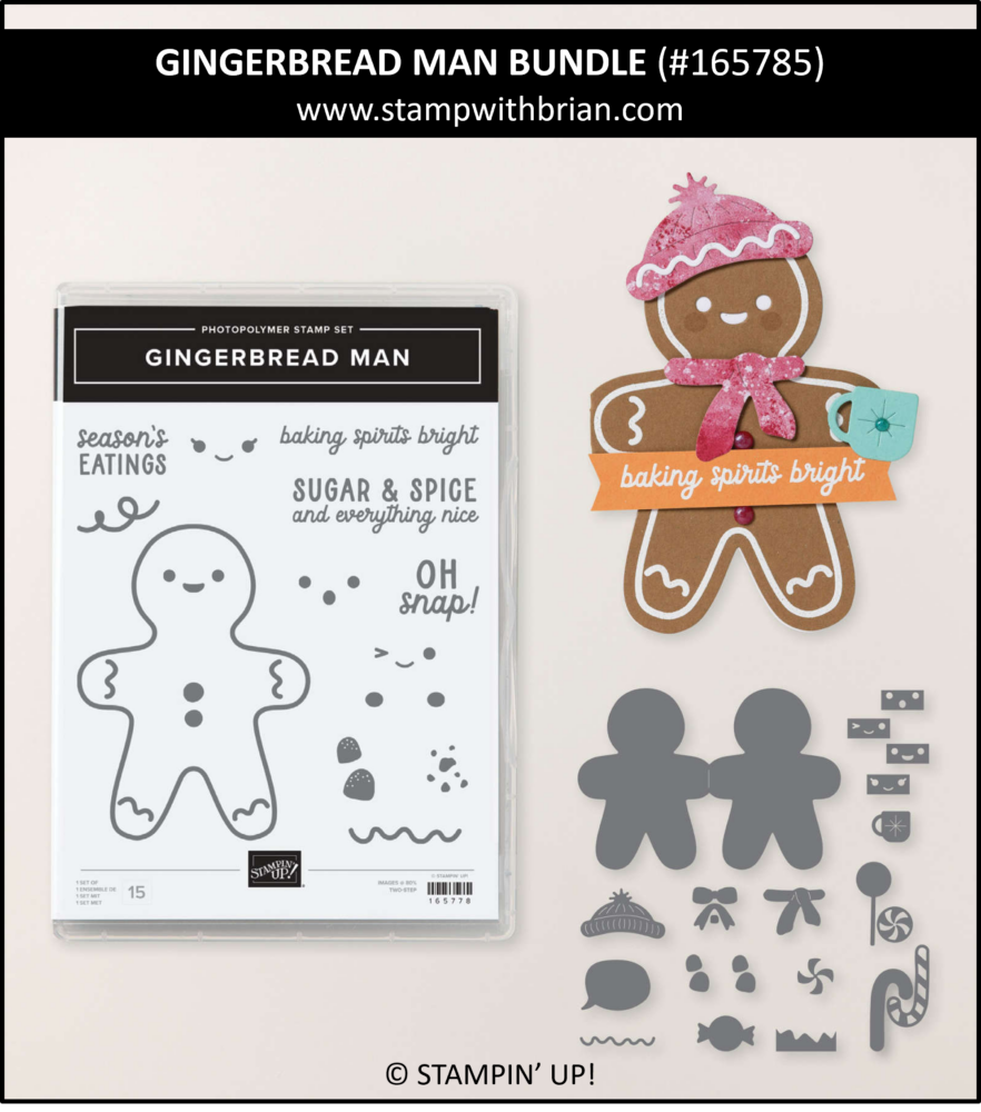 Gingerbread Man Bundle, Stampin' Up! 165785