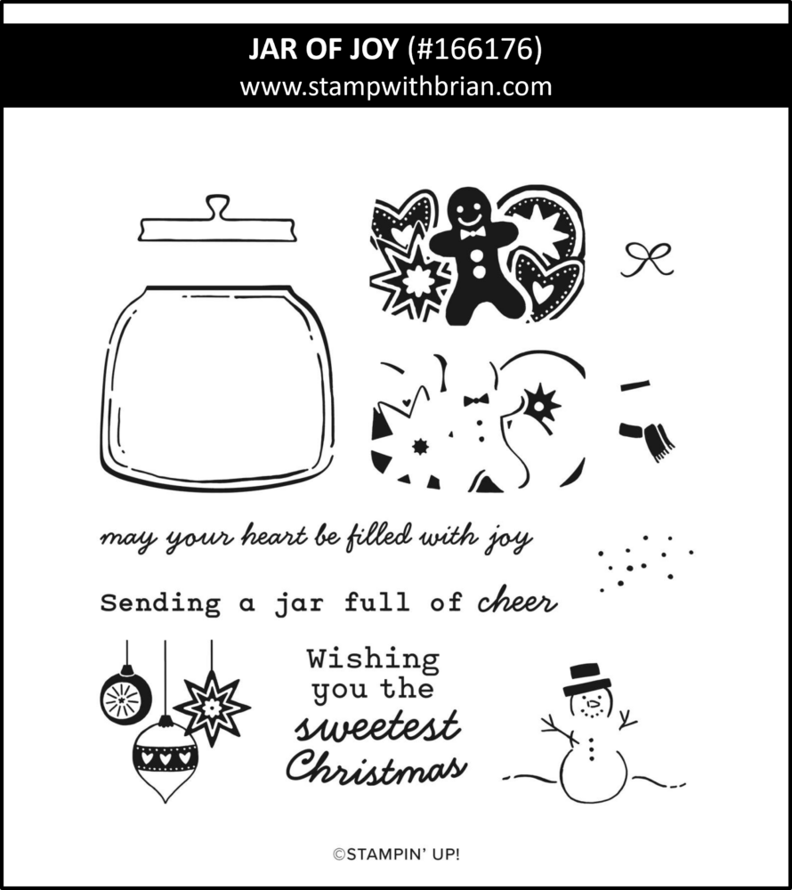Jar of Joy, Stampin' Up!, 166176 Jar of Joy, Stampin' Up!, 166176