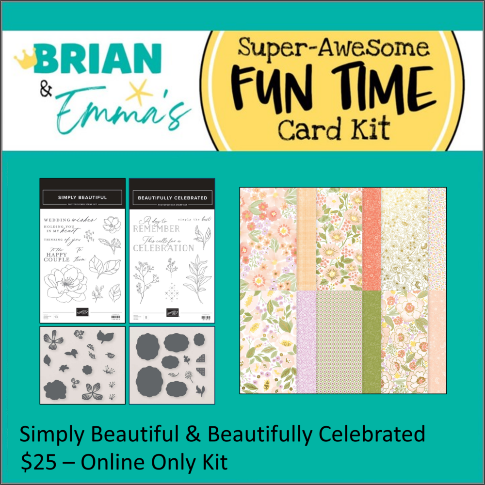 Simply Beautiful Super-Awesome Fun Time Card Kit - Online Only Simply Beautiful Super-Awesome Fun Time Card Kit - Online Only