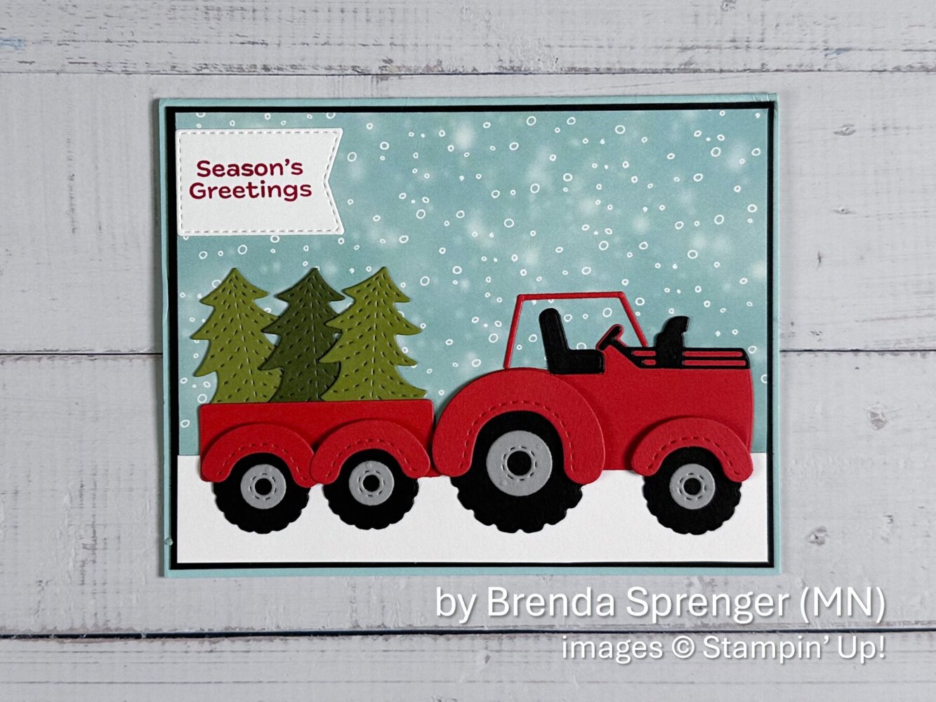 by Brenda Sprenger, Holiday One-for-One Card Swap, Stampin' Up! by Brenda Sprenger, Holiday One-for-One Card Swap, Stampin' Up!