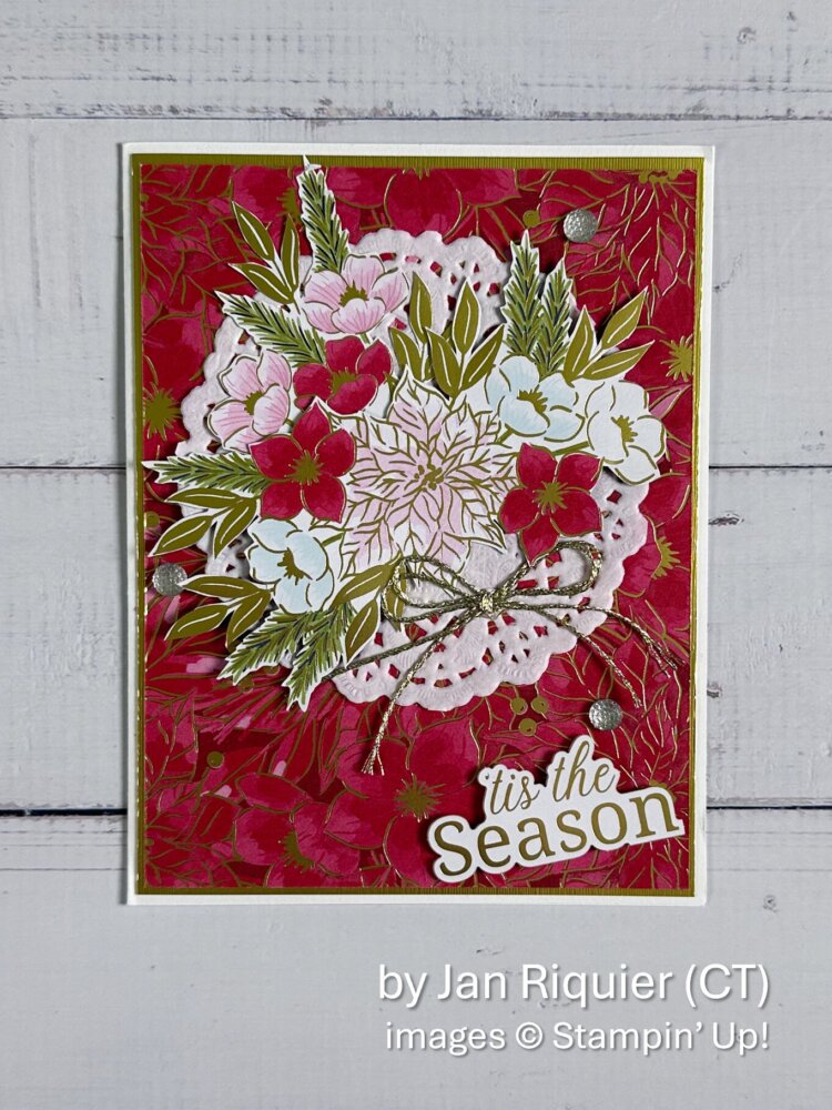 by Jan Riquier, Holiday One-for-One Card Swap, Stampin' Up! by Jan Riquier, Holiday One-for-One Card Swap, Stampin' Up!