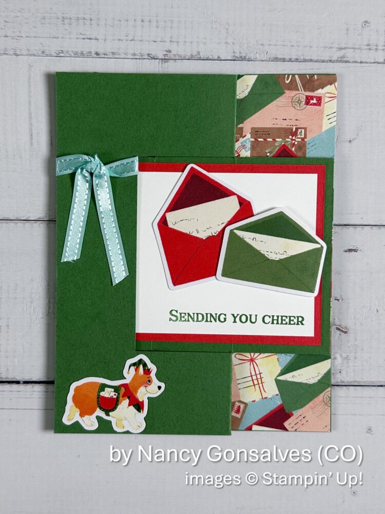 by Nancy Gonsalves, Holiday One-for-One Card Swap, Stampin' Up! - 1 of 3 by Nancy Gonsalves, Holiday One-for-One Card Swap, Stampin' Up! - 1 of 3