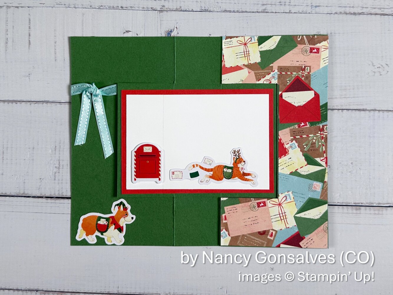 by Nancy Gonsalves, Holiday One-for-One Card Swap, Stampin' Up! - 2 of 3 by Nancy Gonsalves, Holiday One-for-One Card Swap, Stampin' Up! - 2 of 3