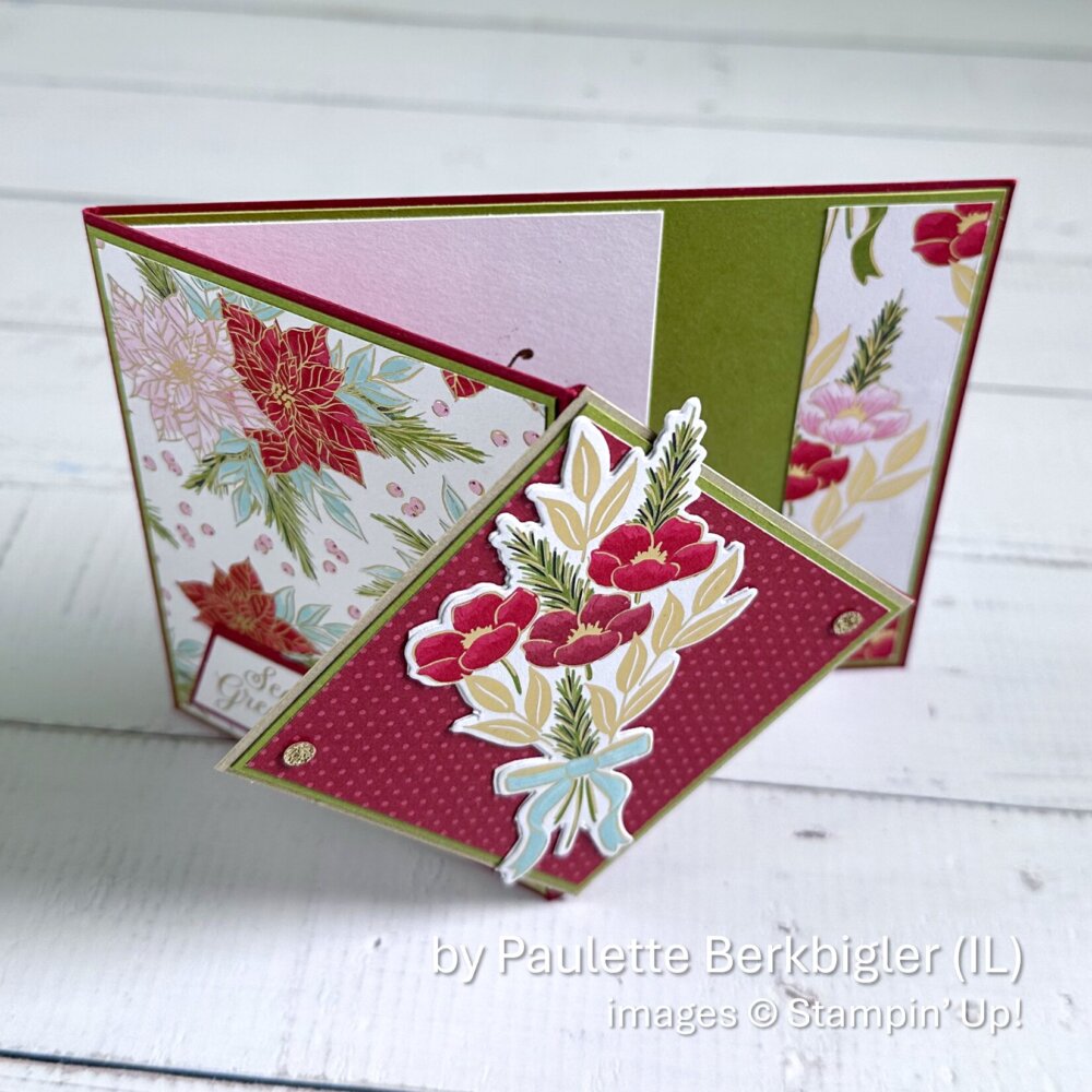 by Paulette Berkbigler, Holiday One-for-One Card Swap, Stampin' Up! - 2 of 2 by Paulette Berkbigler, Holiday One-for-One Card Swap, Stampin' Up! - 2 of 2