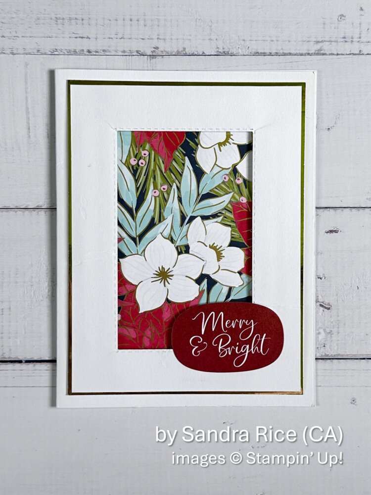 by Sandra Rice, Holiday One-for-One Card Swap, Stampin' Up! - 1 of 2 by Sandra Rice, Holiday One-for-One Card Swap, Stampin' Up! - 1 of 2