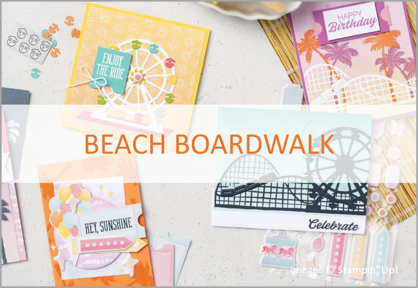 Beach Boardwalk Suite Collection, Stampin' Up!