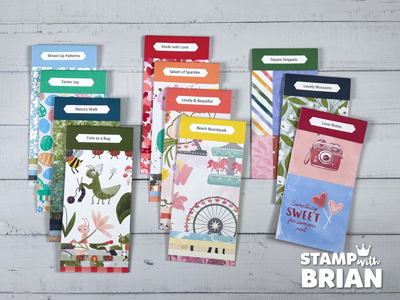Designer Series Paper Swatch Books, 2026 Spring Mini Catalog and Online Exclusives, Stampin' Up!, Brian King Designer Series Paper Swatch Books, 2026 Spring Mini Catalog and Online Exclusives, Stampin' Up!, Brian King