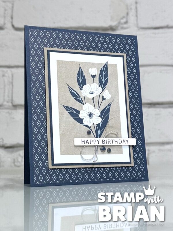 Lovely Blossoms Designer Series Paper, Lovely Arrangements Bundle, Stampin' Up!, Brian King Lovely Blossoms Designer Series Paper, Lovely Arrangements Bundle, Stampin' Up!, Brian King