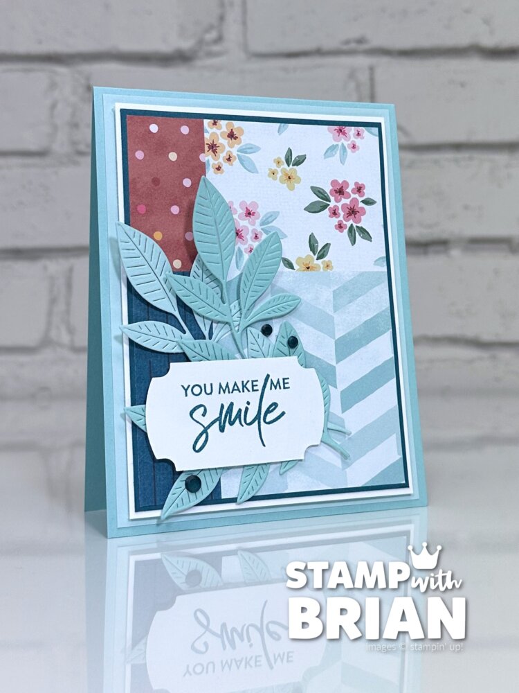 Nature's Symphony Bundle, Squared Snippets Designer Series Paper, Stampin' Up!, Brian King