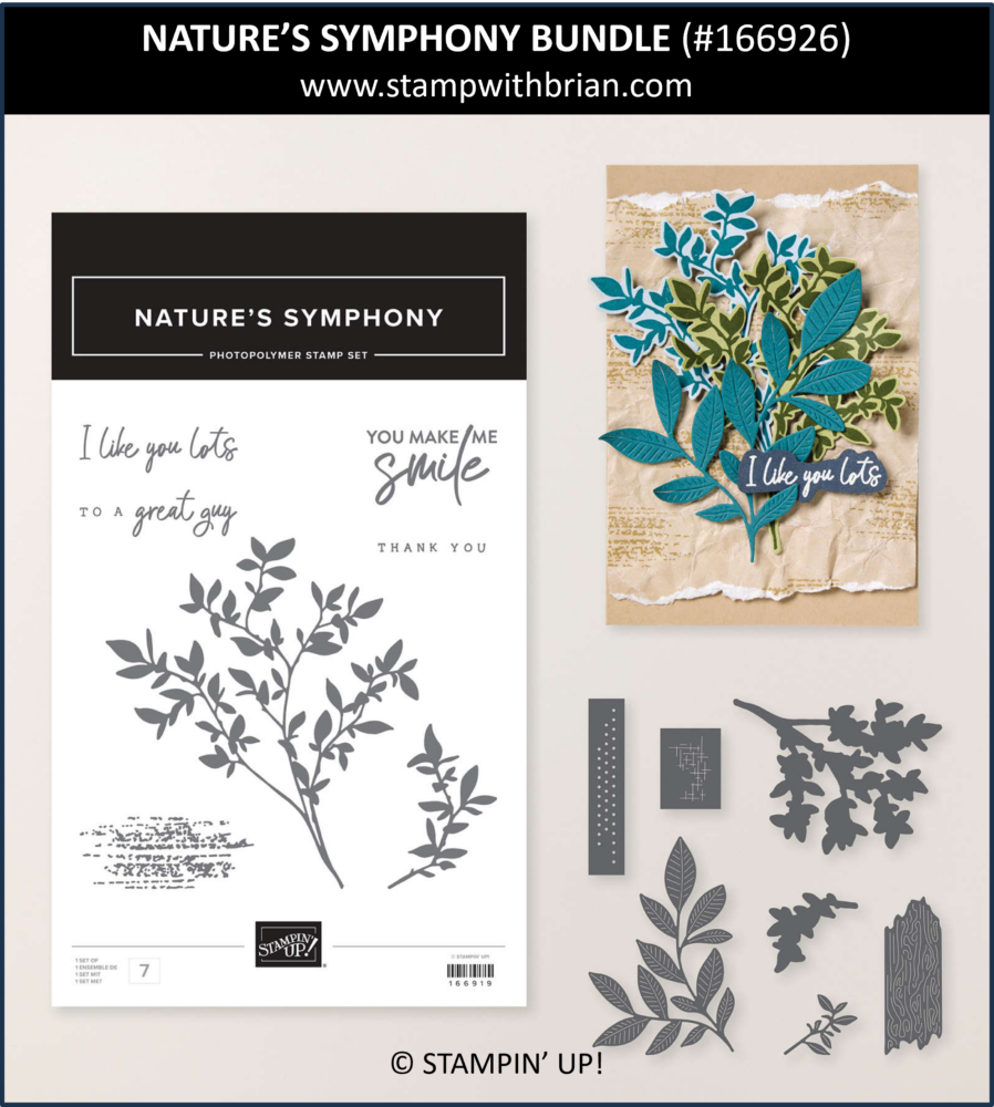 Nature's Symphony Bundle, Stampin' Up! 166926