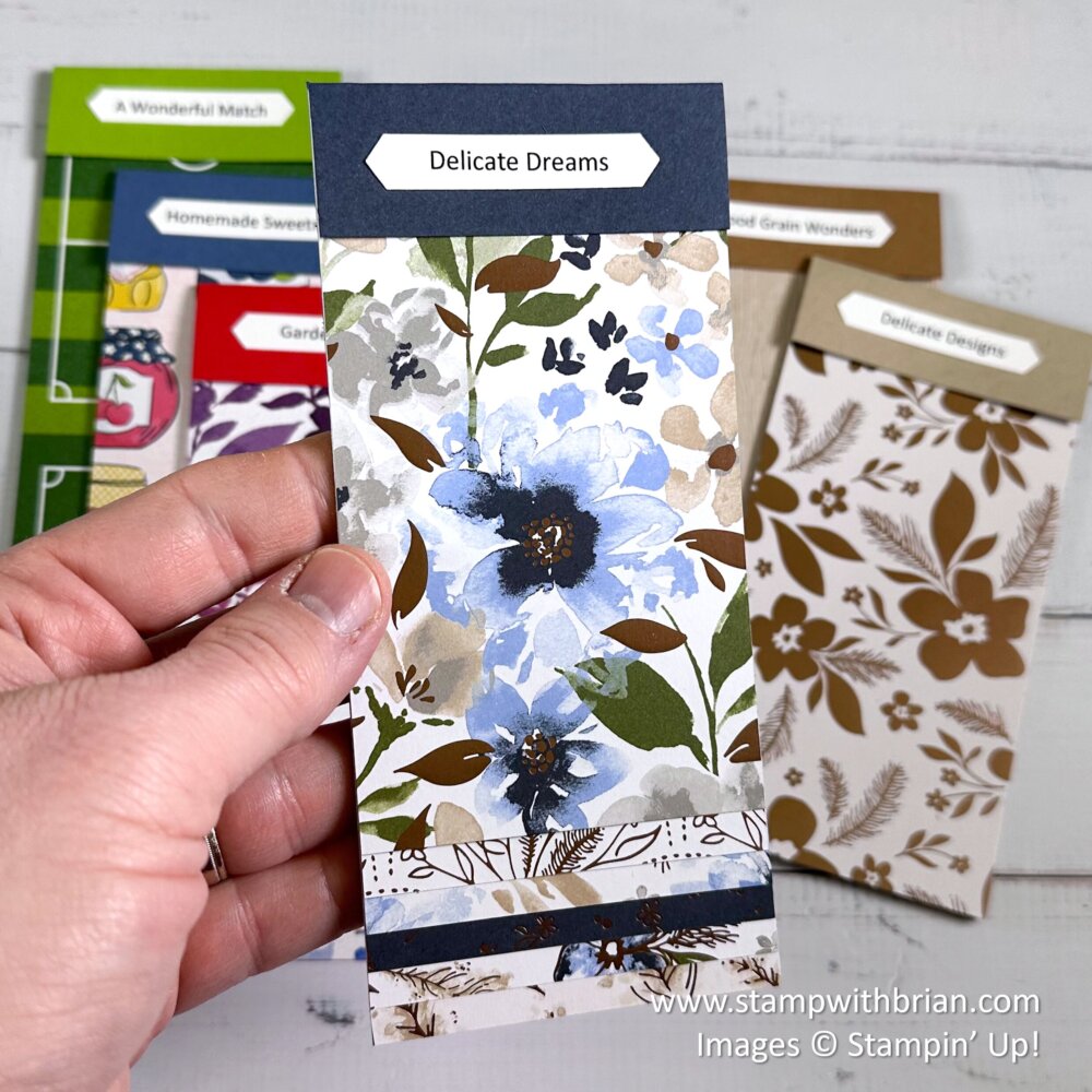Product Shares & Designer Series Paper Swatch Books (Stampin' Up