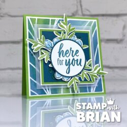 Greenery Lane Bundle, Painted Illusions Designer Series Paper, Stampin' Up!, Brian King