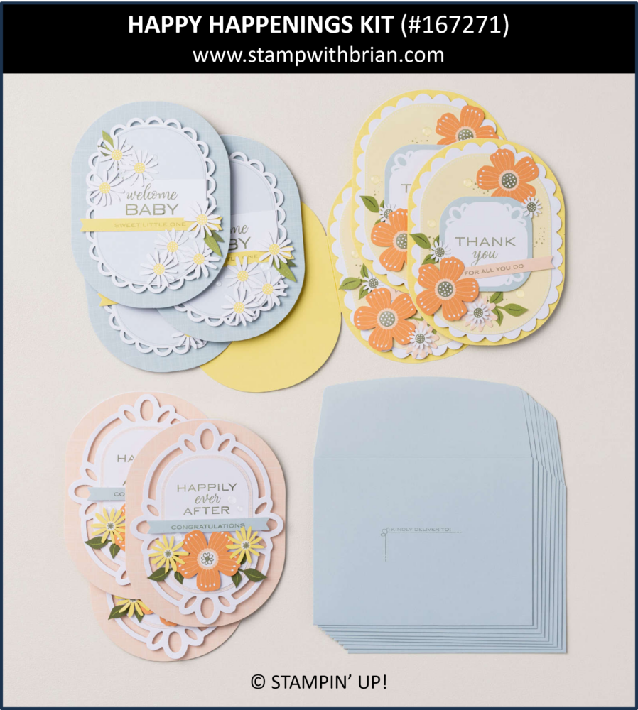Happy Happenings Kit, Stampin' Up! 167271
