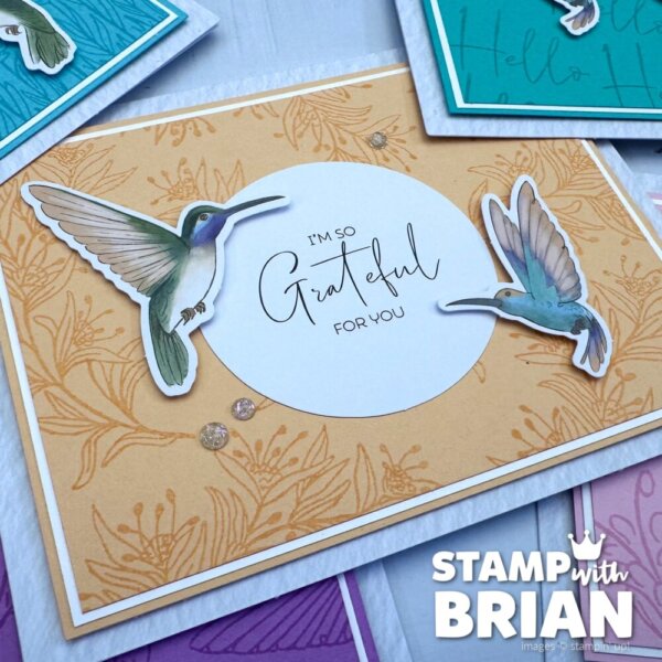 March 2026 Paper Pumpkin Alternatives, Fluttering Garden, Stampin' Up!, Brian King - Peach Pie March 2026 Paper Pumpkin Alternatives, Fluttering Garden, Stampin' Up!, Brian King - Peach Pie