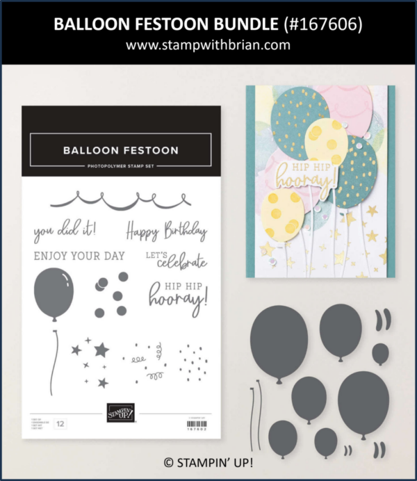 Balloon Festoon Bundle, Stampin' Up! 167606