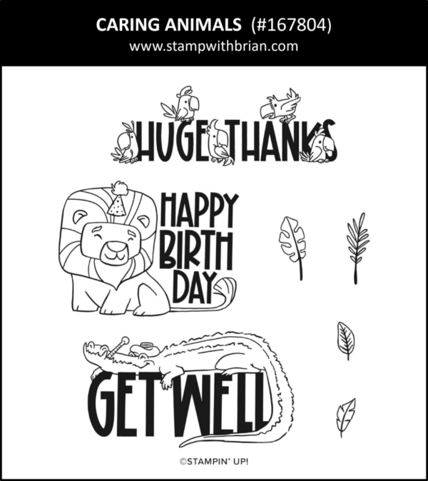 Caring Animals, Stampin' Up!, 167804 Caring Animals, Stampin' Up!, 167804