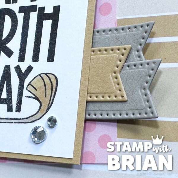 Caring Animals, Stampin' Up!, Brian King, birthday card