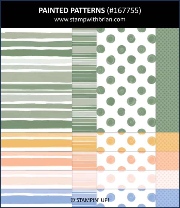 Painted Patterns - 2026-2028 In Colors, Stampin' Up!, 167755