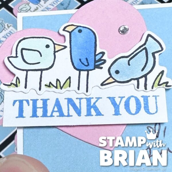 Thank You Tag with Cutest Crew, Stampin' Up!, Brian King
