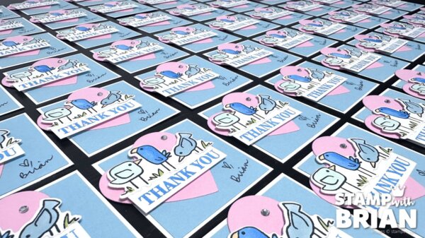 Thank You Tag with Cutest Crew, Stampin' Up!, Brian King