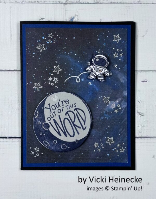 by Vicki Heinecke, Moon & Back, Stampin' Up!