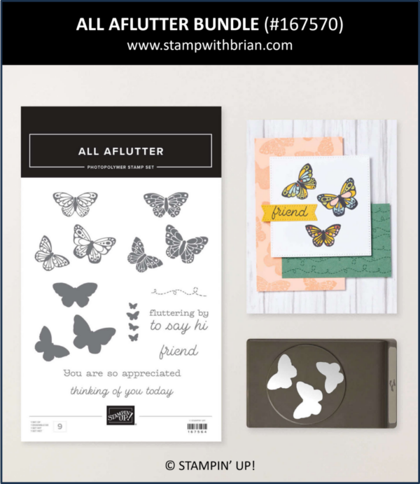 All Aflutter Bundle, Stampin' Up! 167570 All Aflutter Bundle, Stampin' Up! 167570