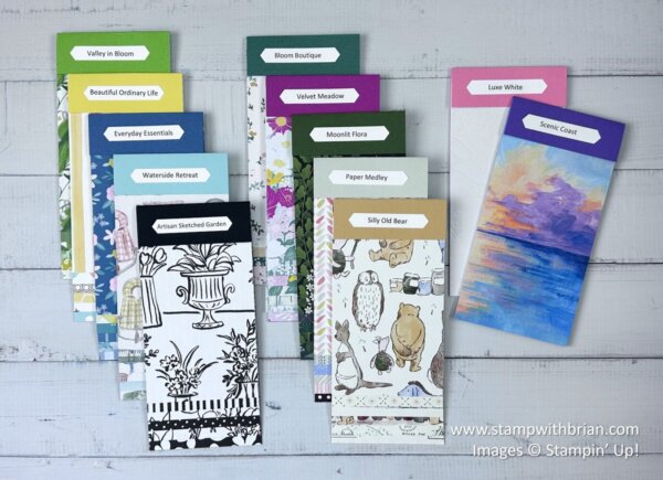 Designer Series Paper Swatch Books, 2026 Spring Mini Catalog and Online Exclusives, Stampin' Up!, Brian King