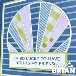 Sunset Coast Dies, Everyday Essentials Designer Series Paper, Words & Wishes, Stampin' Up!, Brian King