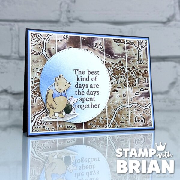 Sweet Words & Labels Bundle, Silly Old Bear Designer Series Paper, Hundred Acre Woods Embossing Folder, Stampin' Up!, Brian King
