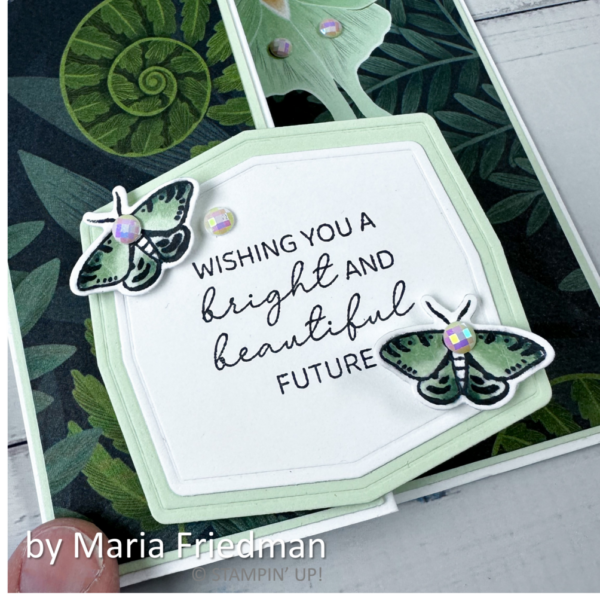 by Maria Friedman, Fern & Flora Bundle, Moonlit Flora Designer Series Paper, Sincere Salutations, Stampin' Up!