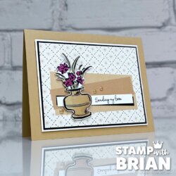 Artisan Sketched Garden, Silly Old Bear Designer Series Paper, Stampin' Up!, Brian King, sending love card