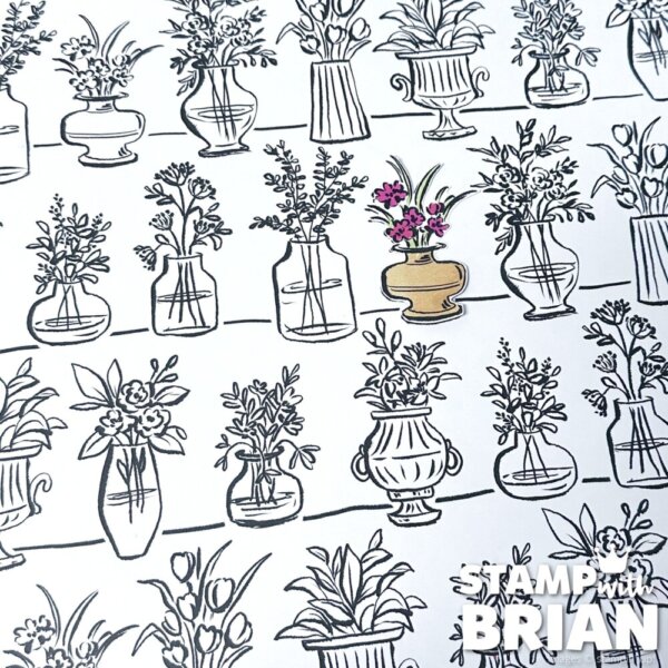 Artisan Sketched Garden, Stampin' Up!, Brian King Artisan Sketched Garden, Stampin' Up!, Brian King